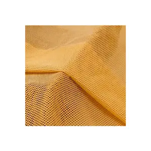 100 polyester stretch net sportswear ball clothing fabric moisture absorption sweat removal breathable mesh fabric