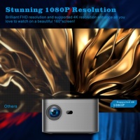 Nouveau projecteur Portable HY350 à courte portée Android 11.0 HY350 FHD 1080P projecteur automatique Keystone Correction projecteurs Beamer