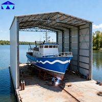 Astillero de Estructura de Acero Galvanizado de Bajo Costo para Construcción Naval, Fabricación de Diques Secos, Instalación de Construcción de Barcos en Malí