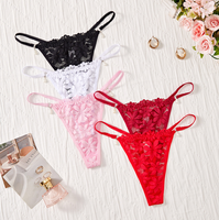 Culottes de Lingerie Féminine de Haute Qualité, Taille Basse Sans Couture, Sexy et Large Bande, String Intimes pour Femmes