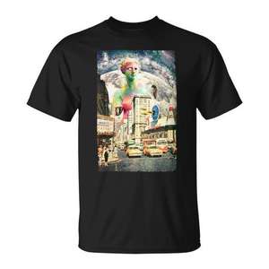 Camiseta Edm Trippy Street Ufo Dance Rave Music Festival - Product Image 1