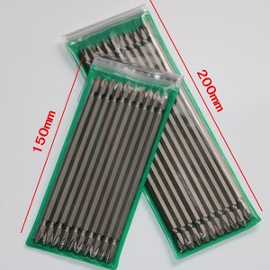 Black Magnetic Double-Ended Phillips <b>Bit</b> 65mm <b>Set</b> Industrial Repair Tool - Product Image 2