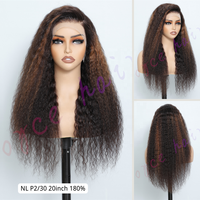 Perruque en cheveux humains vierges 100% naturels, double densité, 13x4 HD Lace, sans colle, 300% de densité, ondulations naturelles, du fournisseur le plus demandé