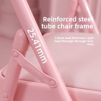 Chaise de yoga unisexe à tube épaissi et robuste, pliable pour la maison et le fitness, avec surface en PU, chaise auxiliaire pour studio de yoga, pour yoga inversé