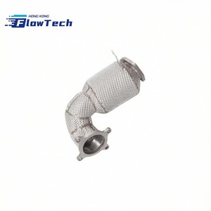 Tubería de Escape de Alto Flujo de Acero Inoxidable T304 para VW Multivan T5/T6 2.0T con Protector Térmico – Instalación Directa - Product Image 1