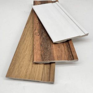 Rodapié Moderno de Poliestireno Blanco para Villas y Hoteles, Moldura para Suelos, Impermeable, Anti-Insectos, Resistente a la Putrefacción, Fácil de Instalar - Product Image 2