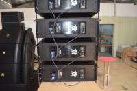 Matriz de línea de sistema de sonido de rango completo de doble 10 pulgadas