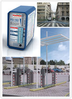 Détecteur de boucle unique à induction biométrique haute sensibilité YET 110-220V pour barrière de parking et contrôle d'accès