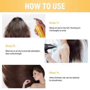 100ml <strong>Simply</strong> Nutritive Organic Leave-In Oil for Men with Curly Hair Shine <strong>Spray</strong> Based on Leave-In Ingredients - Product Image 2