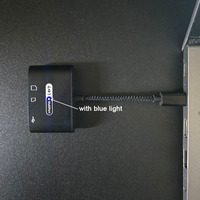 Lecteurs de cartes USB Type C 4-en-1 de qualité supérieure avec puces numériques intégrées, adaptateurs de clés USB et de cartes TF
