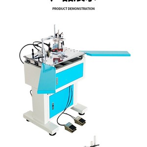 Máquina Clavadora de Esquinas de Ocho Cilindros Frame Creator, 80mm de Ancho, 1m de Largo, Equipo de Prensado CNC Semiautomático de Precisión - Product Image 4
