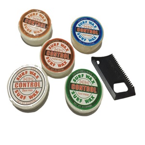 Cire de surf Hm Control 80g, ensemble de cires chaudes et froides avec peigne à cire pour planche de surf, utilisation en mer - Product Image 1