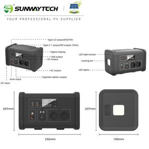 <span class=keywords><strong>Inversor</strong></span> solar de panel fotovoltaico flexible con controlador de carga MPPT batería de litio solar sistema de almacenamiento de energía para el hogar - Product Image 2