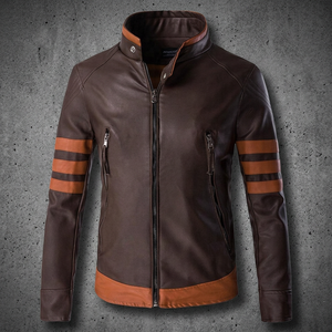 X-Men Origins Wolverine – Blouson de moto en cuir véritable, coupe ajustée, imperméable, respirant, séchage rapide, anti-UV, toutes saisons - Product Image 2