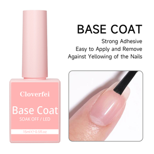 Vernis à ongles super brillant effet verre, couche de finition laiteuse blanche, <span class=keywords><strong>gel</strong></span> UV pour couche de finition et de <span class=keywords><strong>base</strong></span> - Product Image 3