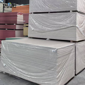 Plaques de plâtre BA13 résistantes à l'humidité, panneaux de plâtre, plaques de plâtre sèche-couche, panneaux de plâtre de 9 mm pour <span class=keywords><strong>cloisons</strong></span> - Product Image 2