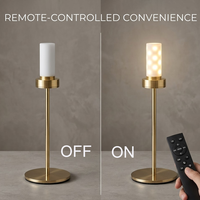 Module lumineux magnétique rechargeable facile à installer pour applique murale et lampe de table, ampoule LED à piles avec télécommande