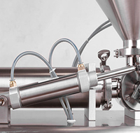 Machine pneumatique semi-automatique Offre Spéciale pour la pâte de miel huile liquide eau pure shampooing ketchup bocaux en verre en plastique pour boisson
