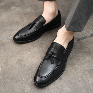 Mocasines de Vestir para Hombre, Formales, Antideslizantes, Brillantes, Casuales, para Trabajo, Tallas Grandes, Zapatos Casuales para Fiesta, Zapatos de Negocios de Lujo - Product Image 2