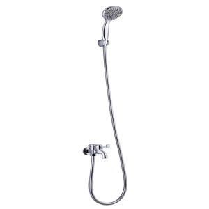 Mitigeur <span class=keywords><strong>de</strong></span> douche en laiton à poignée unique et trou unique, 4 pièces, avec jets <span class=keywords><strong>de</strong></span> pluie, <span class=keywords><strong>de</strong></span> pulvérisation douce et <span class=keywords><strong>de</strong></span> pause, pour hôpital et villa - Product Image 2