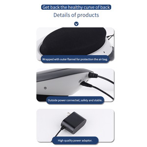 Pemijat tulang belakang pintar, Atas & bawah traksi Lumbar Popper untuk bahu tubuh & leher dengan fungsi panas - Product Image 5