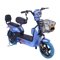 Vente en gros, vélo électrique Vintage 350W 48V, 14 pouces, multifonction, vélo électrique, ville, Scooter électrique