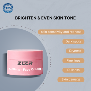 Crème Visage au Collagène Végétalien Bio Naturel Marque Blanche – Glycérine, Beurre de Karité, Rétinol – Hydratante, Réparatrice, Raffermissante - Product Image 4