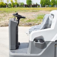 Autolaveuse automatique à batterie pour usage industriel, machine de nettoyage efficace pour entrepôts