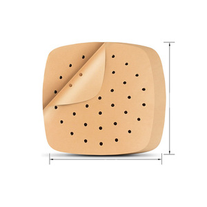 Air Fryer Paper Perforated Silicone Oil Absorbing Food Grade Baking Liners For Steamer Cooking - Product Image 3