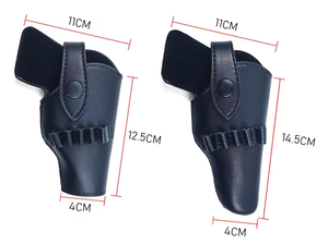 Étui tactique en cuir véritable OWB pour port à la ceinture 64/77 avec support de ceinture pour la chasse - Product Image 2