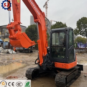 Excavadora de cadenas usada Hitachi ZX50U ZX55U-5A de 5 toneladas, original de Japón, con motor potente y sistema hidráulico para miniexcavadora. - Product Image 4