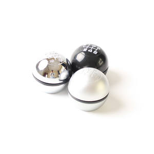 Pommeau de levier de vitesse pour Alfa Romeo Giulietta 5 6 vitesses, ergonomique, en plastique PU, noir mat, électroplaqué - Product Image 1