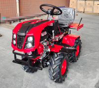 Meiqi 192 Essence 4x4 Mini Tracteur Motoculteur Motoculteur Véhicules électriques à quatre roues motrices