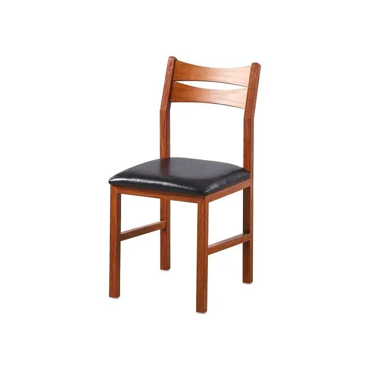 كرسي المطعم الخشبي المتين العصري بسعر الجملة بظهر سلم كرسي المقاهي متين كرسي غرفة الطعام في الهواء الطلق أثاث مول