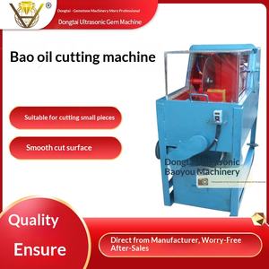 Machine de découpe automatique à huile à lame unique de 16 pouces pour pierres brutes de jade et trancheuse de bracelets en agate (12 unités) - Product Image 1