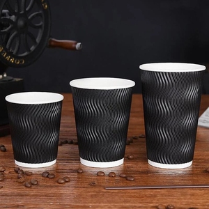 Tasses à café en papier imprimées 2oz Canada - Product Image 4