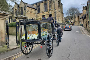 Porte-cercueil à roulettes pour véhicules, 1/18e chariot de transport de cerceaux d'enterrement - Product Image 6