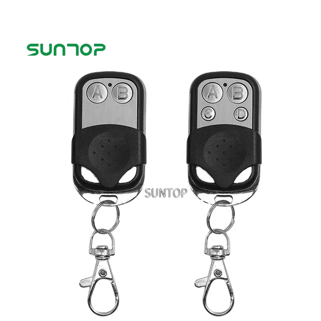 Factory Supply 2/4 button 433MHz waterproof universal remote control for garage door gates