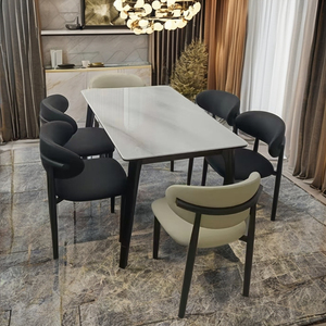 Hình ảnh của 6 chỗ ngồi Thổ Nhĩ Kỳ đồ nội thất bàn ăn và ghế Trung Quốc thực hiện thiết lập, bàn ăn và ghế đặt cho phòng ăn 6 - Product Image 3