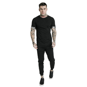 Camiseta de Hombre Blanca de Manga Corta con Logotipo Personalizado OEM, Diseño de Dibujos Animados Tejidos con Patrón, Etiqueta con Logotipo de Algodón - Product Image 1