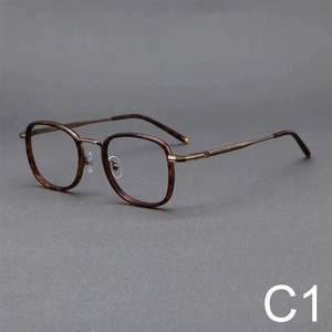 <span class=keywords><strong>Gafas</strong></span> <span class=keywords><strong>graduadas</strong></span> para miopía <span class=keywords><strong>cuadradas</strong></span> Vintage para hombre, monturas Ópticas Clásicas en Material de PC sólido, <span class=keywords><strong>gafas</strong></span> para <span class=keywords><strong>mujer</strong></span> - Product Image 2
