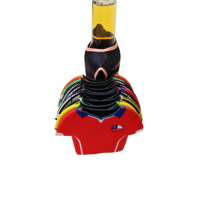 Manchon isotherme réutilisable en néoprène pour bouteille de bière, motif maillot de football 3D personnalisé, écologique et durable