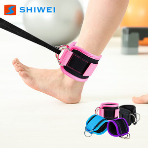 Bandes de résistance réglables Shiwei pour chevilles, équipement de fitness pour les exercices des jambes et des hanches, ensemble de sangles de yoga unisexe - Product Image 1