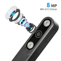 Escáner Automático de Alta Velocidad de 16Mp para Educación, Presentaciones Visuales, Cámara Web, Escáner de Documentos Portátil de Formato A3 y A4
