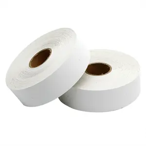 Placa de papel para pendurar bagagem, linha térmica branca 250g branca para pendurar e etiqueta rolo impressão roupa etiquetas de preço vestuário cartões de papel