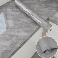 Panneaux muraux de conception de marbre de prix d'usine, papier peint intérieur de pvc, décor de maison