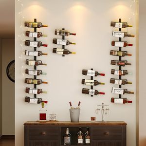 Casier à vin mural de 9 bouteilles, détachable, pour cuisine, salle à manger, bar, élégant - Product Image 5