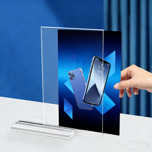 Exhibidor de Menú Acrílico de Doble Cara Personalizado, Tamaño A4/A5, Soporte Multiusos para Menús, Tarjetas de Visita, Letreros Publicitarios - Product Image 6