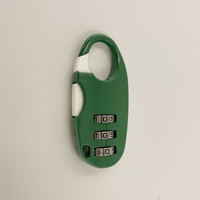 Cadenas à code à 3 chiffres en alliage de zinc Serrure à combinaison de sécurité Taille mini