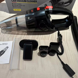 Aspirateur de voiture Hy 2024, 180W, 0,5L, filtre HEPA, portable, sec et humide, avec accessoires pour usage domestique et automobile - Product Image 1